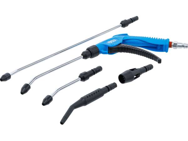 BGS Technic BGS 7177 Pneumatická ofukovací pistole s 5 nástavci