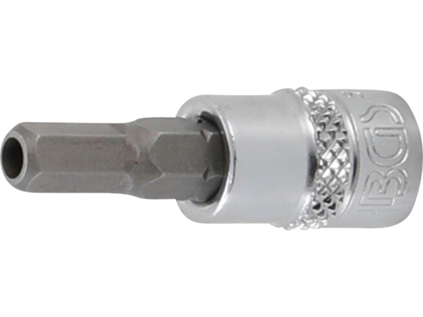 BGS Technic BGS 5156-5-5 Hlavice zástrčná 1/4" 6hran 5,5 mm s vrtáním
