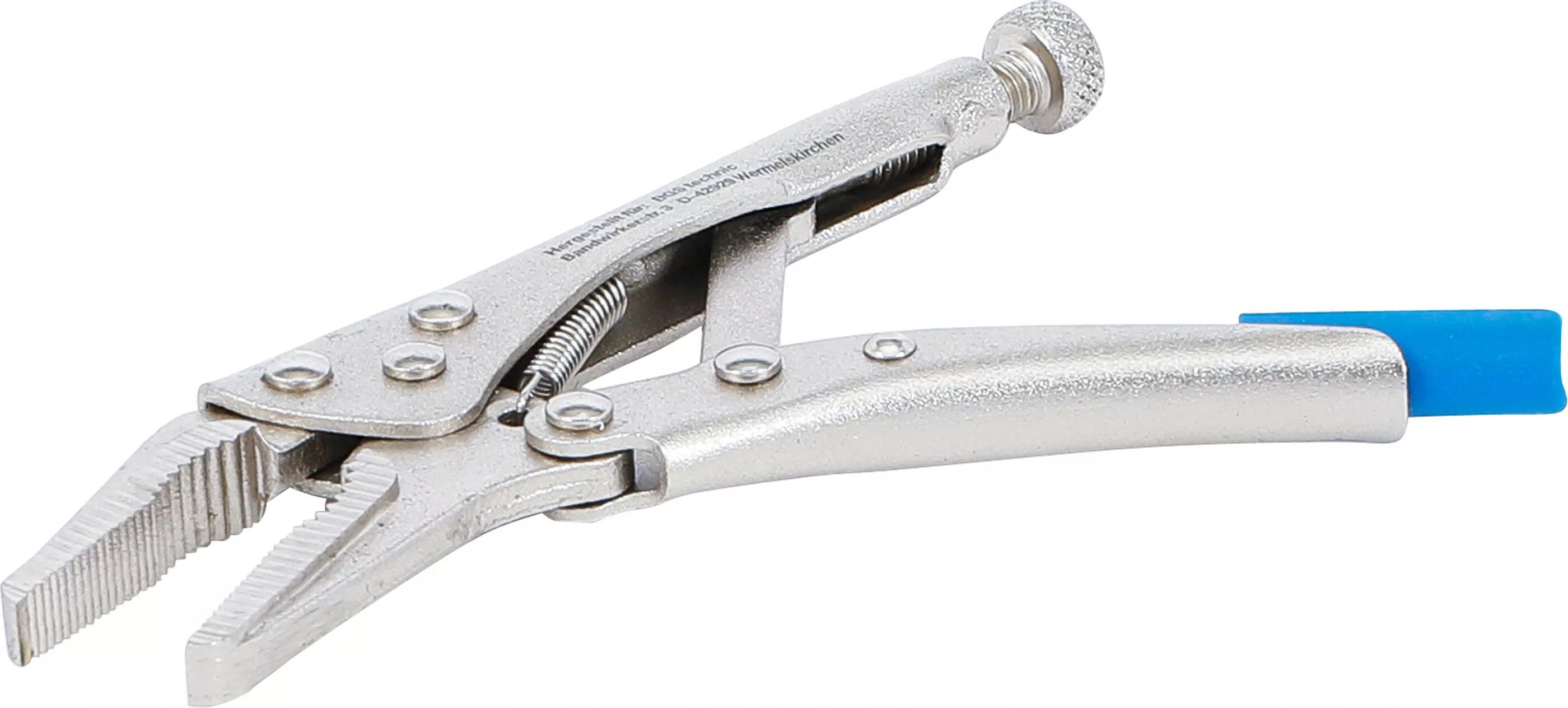 BGS Technic BGS 506 Samosvorné upínací kleště Grip 125 mm, extra krátké, rovné čelisti
