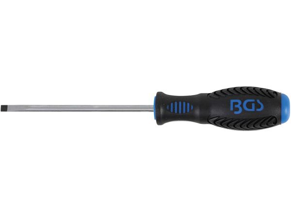BGS Technic BGS 4930 Plochý šroubovák 5,5 x 125 mm, Black tip