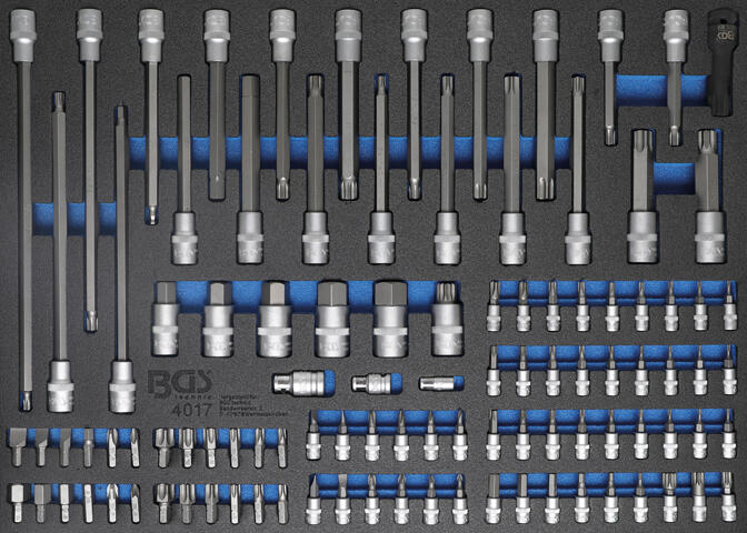 BGS Technic BGS 4088 Dílenský montážní vozík Profi Standard MAXI. 12 zásuvek s vybavením 2