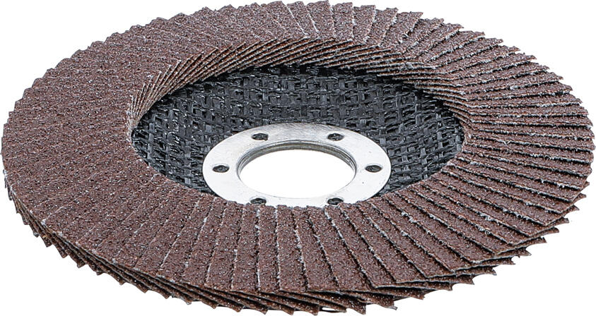 BGS Technic BGS 3971 Lamelový brusný kotouč průměr 115 mm K 80
