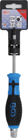 BGS Technic BGS 7911 Křížový šroubovák PH1 x 75 mm s vnějším šestihranem