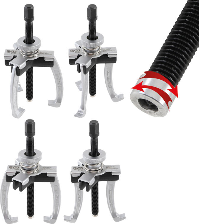 BGS Technic BGS 7790 Univerzální stahováky 76 ÷ 102 mm (Sada dvou a tří ramených stahováků