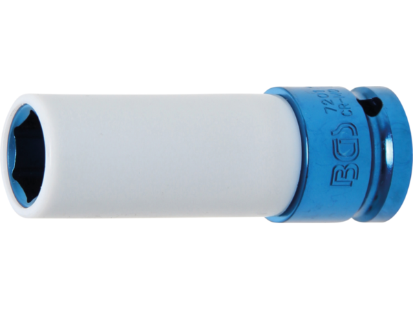 BGS Technic BGS 7201 Nástrčná hlavice 1/2" OK 17 mm, prodloužená pro Al. kola
