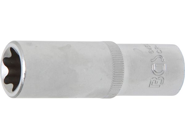 BGS Technic BGS 6450 Nástrčná hlavice 1/2" E-Profil E20, prodloužená