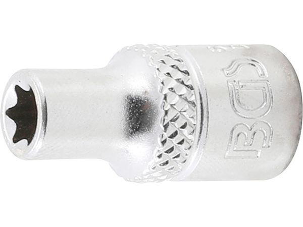Vnitřní nástrčný klíč TORX 1/4", E6 (E-profil), BGS - B6406