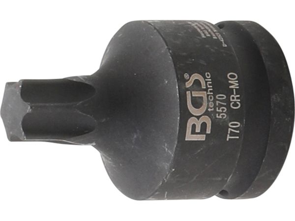 BGS Technic BGS 5570 Zástrčná hlavice 3/4" Torx T70, tvrzená