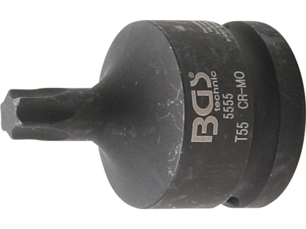 BGS Technic BGS 5555 Zástrčná hlavice 3/4" Torx T55, tvrzená