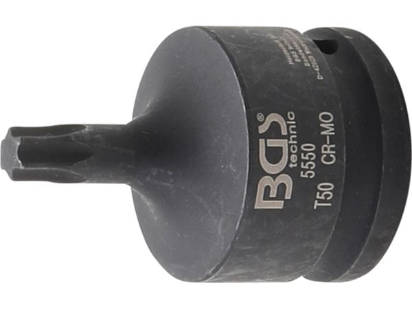 BGS Technic BGS 5550 Zástrčná hlavice 3/4" Torx T50, tvrzená