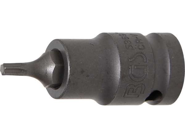 BGS Technic BGS 5369 Zástrčná hlavice 1/2" T-profil T20 x 53 mm, tvrzená