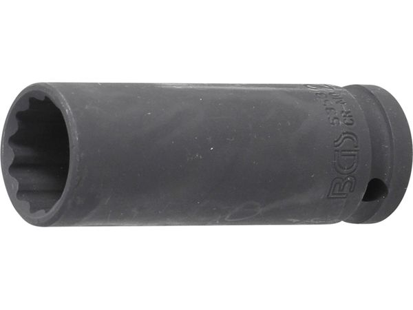 BGS Technic BGS 5353 Nástrčná hlavice 1/2" 21 mm prodloužená, 12hranná, silová