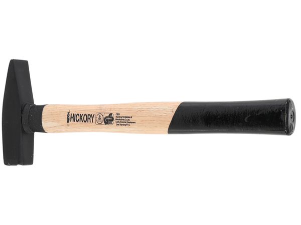 BGS Technic BGS 52304 Zámečnické kladivo 400 g dřevěná (hickory) rukojeť, TÜV-GS