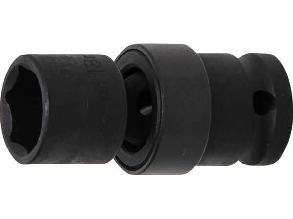 BGS 5200-18 Nástrčná hlavice BGS technic 1/2" 18 mm kloubová, tvrzená