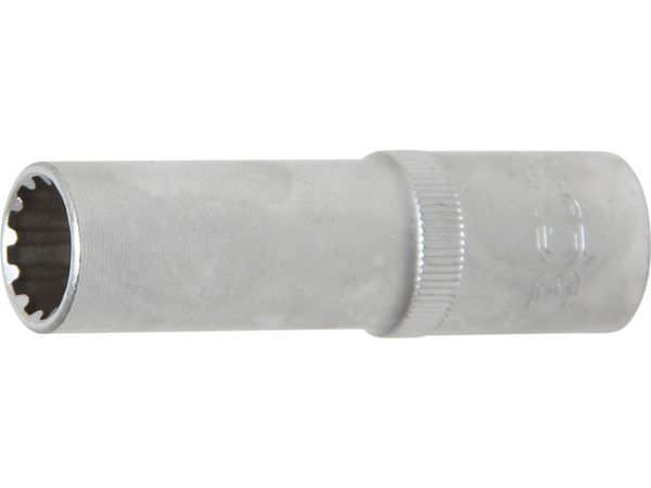 BGS Technic BGS 10254 Nástrčná hlavice 1/2" 14 mm, prodloužená - Gear Lock