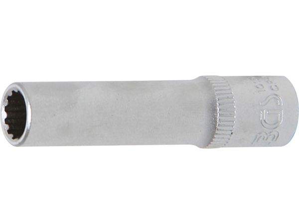 BGS Technic BGS 10157 Nástrčná hlavice 1/4" 7 mm, prodloužená - Gear Lock