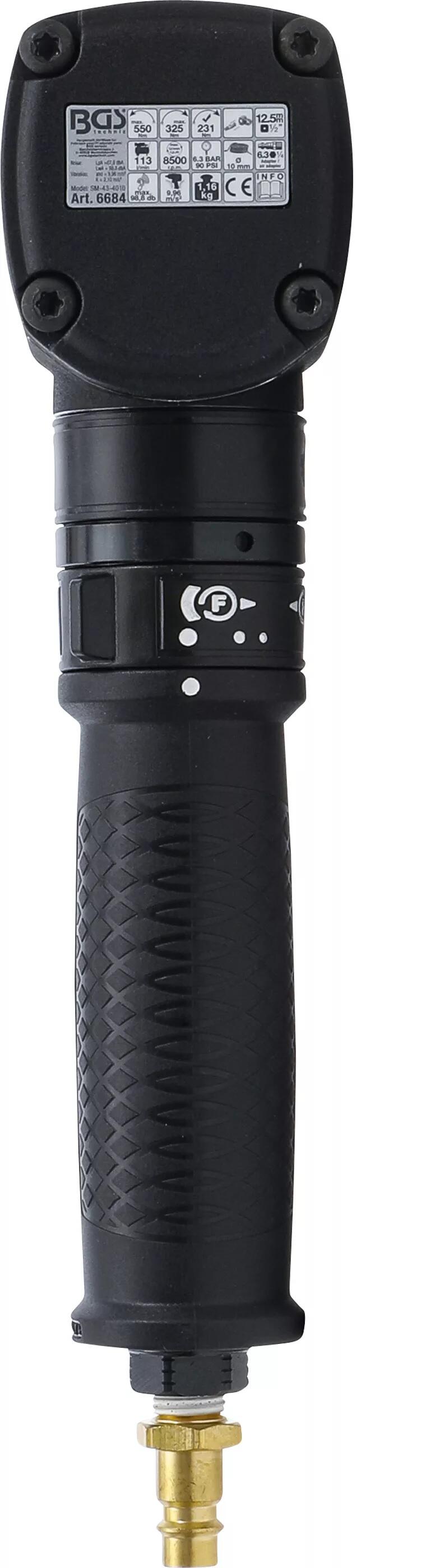 BGS Technic BGS 6684 Pneumatický rázový utahovák zahnutý 12,5 mm (1/2") 550 Nm