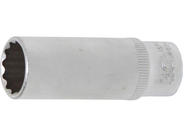 BGS Technic BGS 10713 Nástrčná hlavice 1/4" dvanáctihranná 13 mm, prodloužená