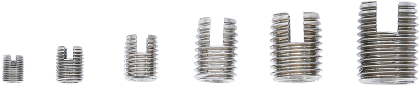 BGS Technic BGS 6845 Závitové vložky M3 ÷ M10, samořezné s bočním zářezem. Sada 32 dílů
