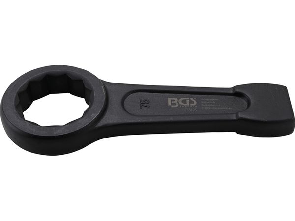 BGS Technic BGS 35175 Rázový očkový klíč 75 mm, DIN 7444
