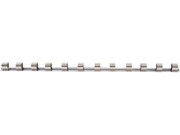 BGS Technic BGS 3460 Kolejnice pro 3/4" nástrčné hlavice, 12 klipů