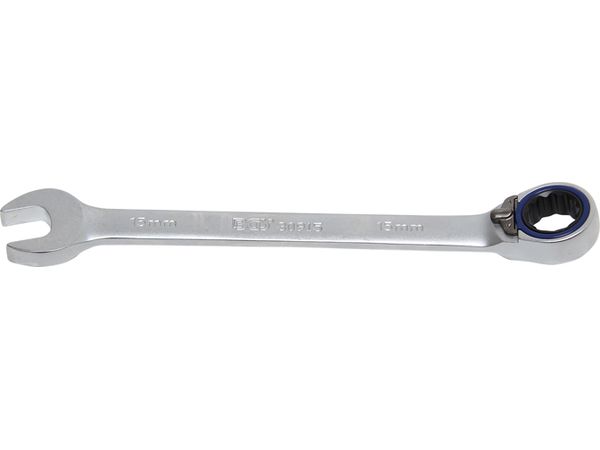 BGS Technic BGS 30915 Očkoplochý klíč 15 mm s ráčnou