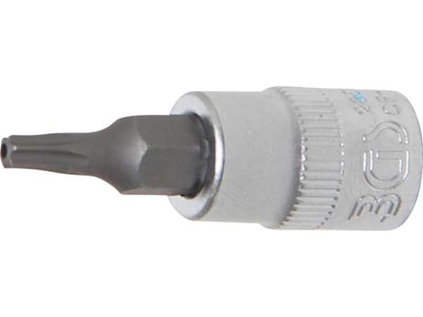Nástrčná hlavice s bitem TORX 1/4" T15, BGS - B2358
