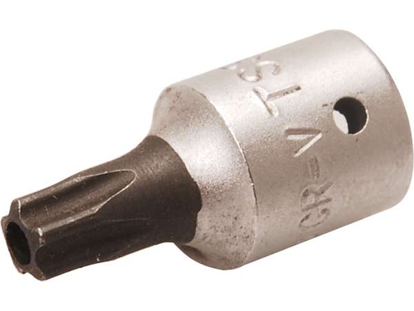 BGS Technic BGS 2355-TS30 Zástrčná hlavice 1/4" T-profil (pro Torx plus) TS30, s otvorem
