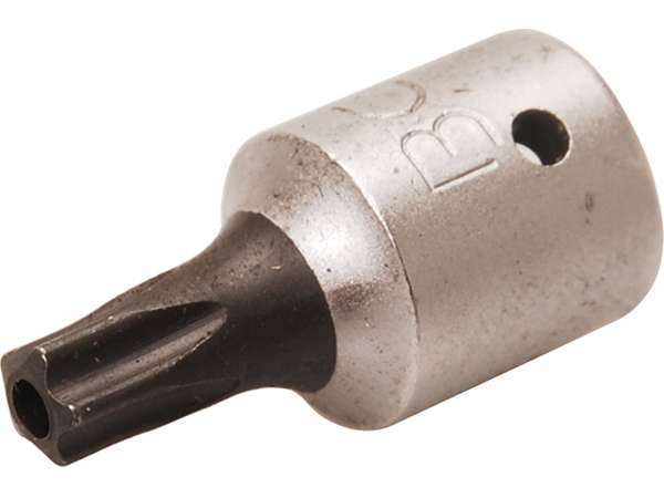 BGS Technic BGS 2355-TS27 Zástrčná hlavice 1/4" T-profil (pro Torx plus) TS27, s otvorem
