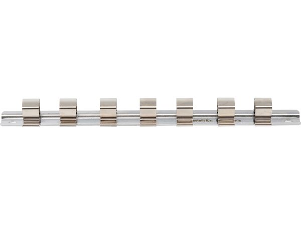 BGS Technic BGS 2318 Kolejnice pro 1/2" nástrčné hlavice, 7 klipů