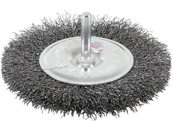 BGS Technic BGS 3077 Drátěný kartáč pr. 100 mm, plochý, do vrtačky