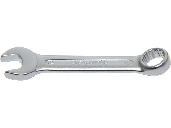 BGS Technic BGS 30762 Očkoplochý klíč 12 mm, extra krátký