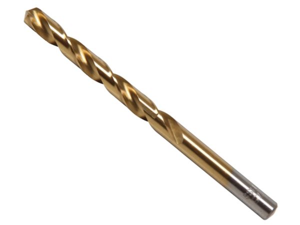 BGS Technic BGS 2040-7.5 Spirálový vrták HSS-G 7,5 mm s válcovou stopkou, TiN. 2 ks