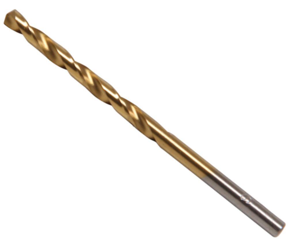 BGS Technic BGS 2040-4 Spirálový vrták HSS-G 4,0 mm s válcovou stopkou, TiN. 1 ks
