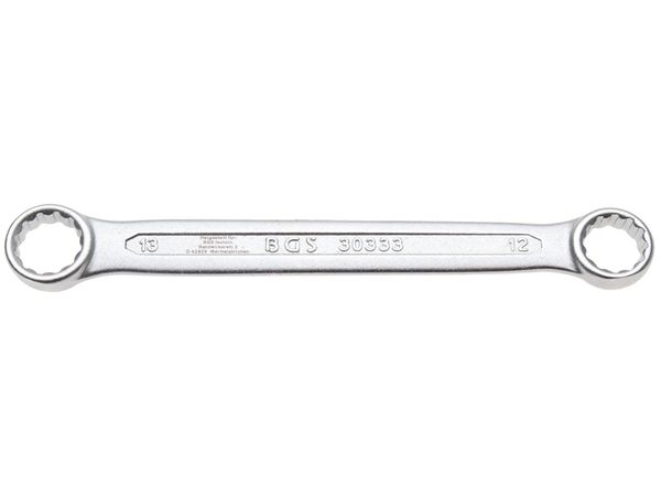 BGS Technic BGS 30333 Oboustranný očkový klíč 12 x 13 mm, extra plochý