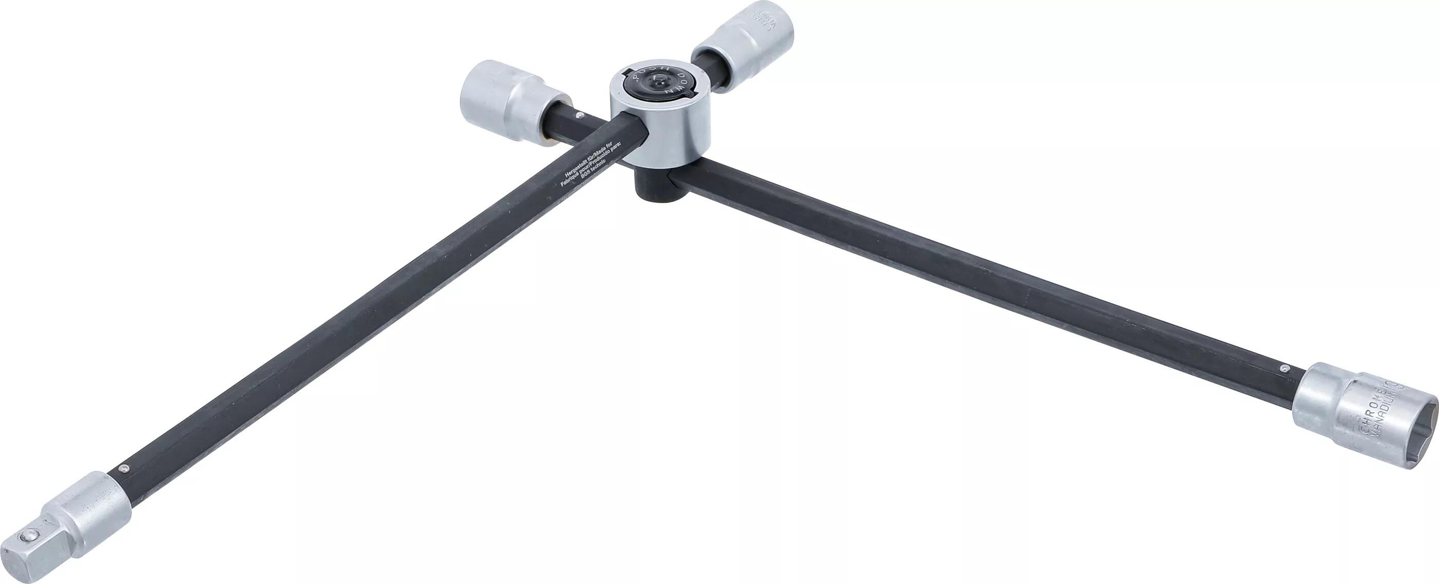 BGS Technic BGS 1456 Křížový klíč na kola osobních automobilů 17 x 19 x 22 x 1/2"