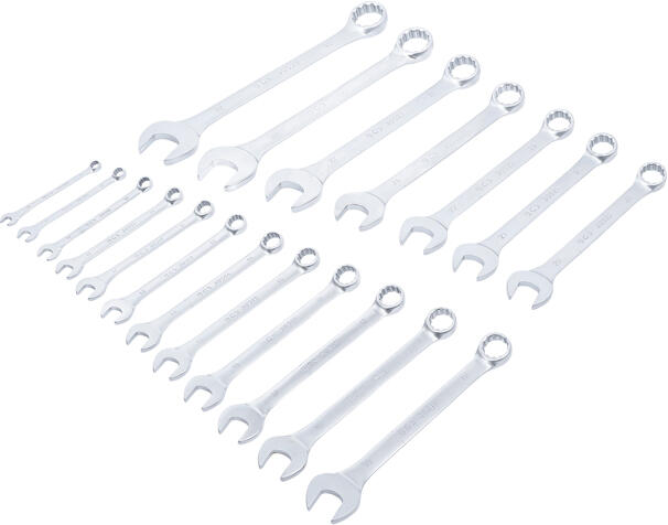 BGS Technic BGS 1219 Očkoploché klíče OK 8 ÷ 32 mm, sada 19 ks