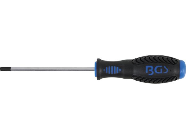 BGS Technic BGS 8629-5 Šestihranný šroubovák (inbus) 4 x 100 mm, Black tip