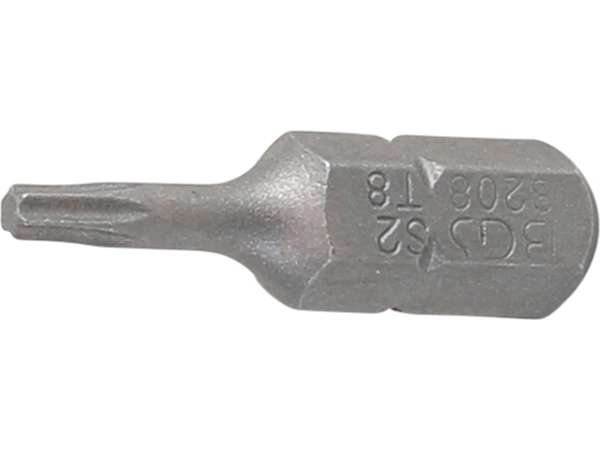 BGS Technic BGS 8208 Bit - pohon vnější šestihran 6,3 mm (1/4") T-profil (pro Torx) T8