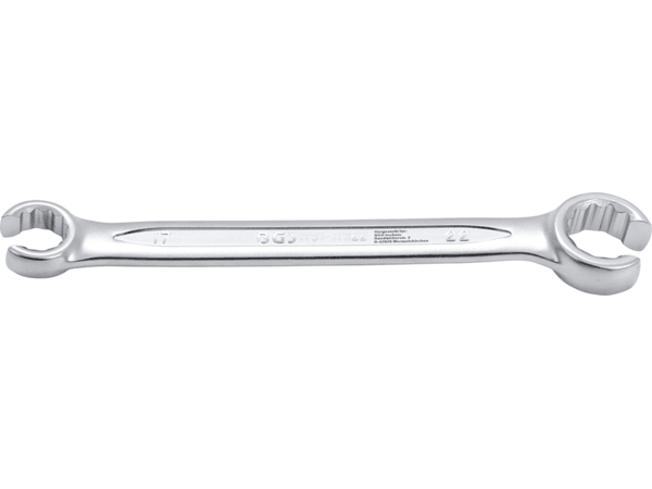 BGS Technic BGS 1761-17x22 Otevřený oboustranný očkový klíč 17 x 22 mm