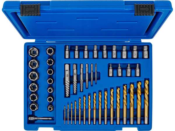 BGS Technic BGS 70329 Šroubováky a utahováky matic včetně levotočivých vrtáků 2 ÷ 18 mm BG