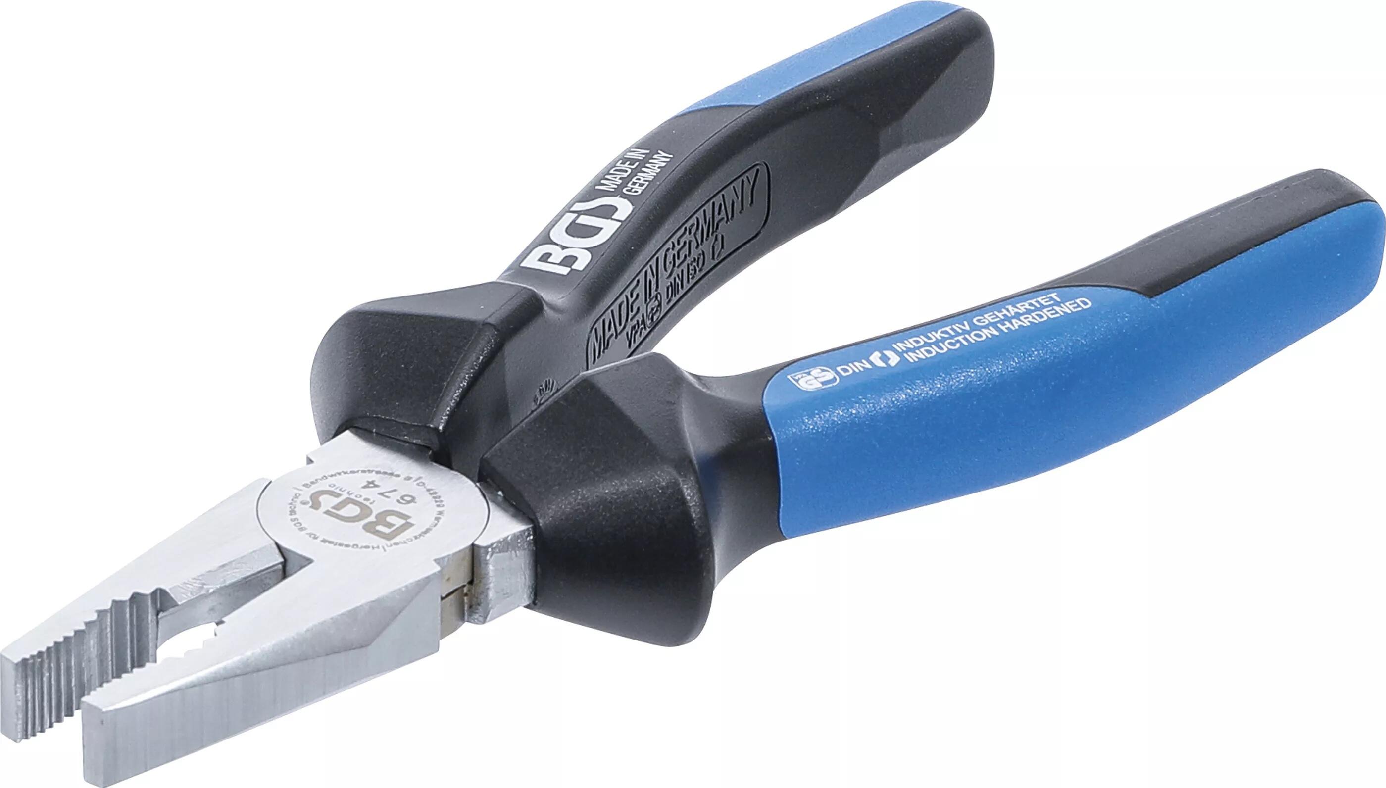 BGS Technic BGS 674 Kombinované kleště 180 mm, s fazetou a oddělovačem