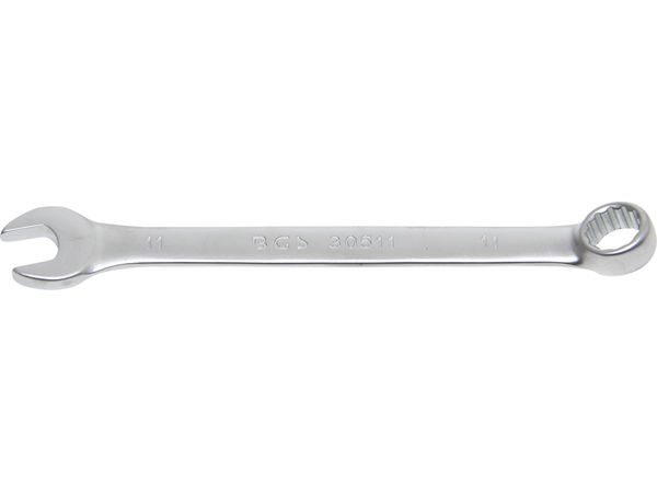 BGS Technic BGS 30511 Očkoplochý klíč 11 mm, DIN 3113A, matný chrom