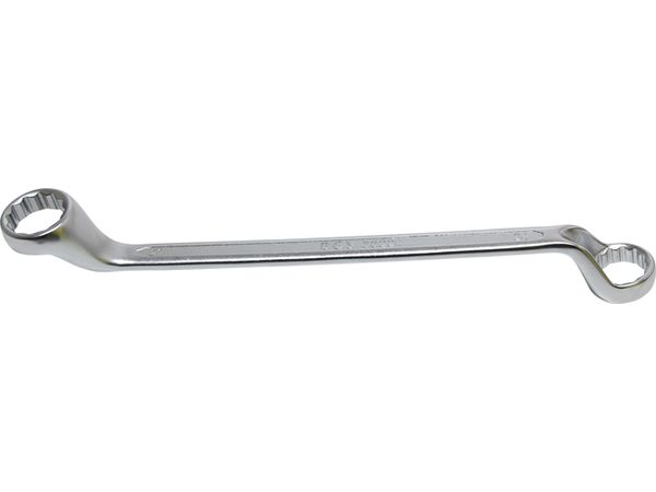 BGS Technic BGS 30224 Oboustraný očkový klíč 24 x 27 mm, vyhnutý, DIN 838