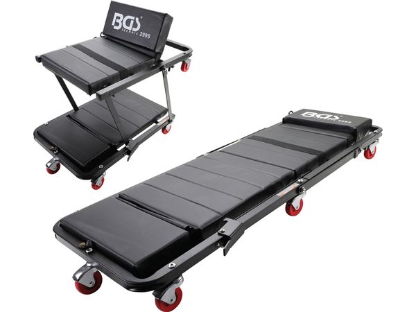 BGS Technic BGS 2995 Pojízdná montážní podložka 42 x 120 cm, skládací