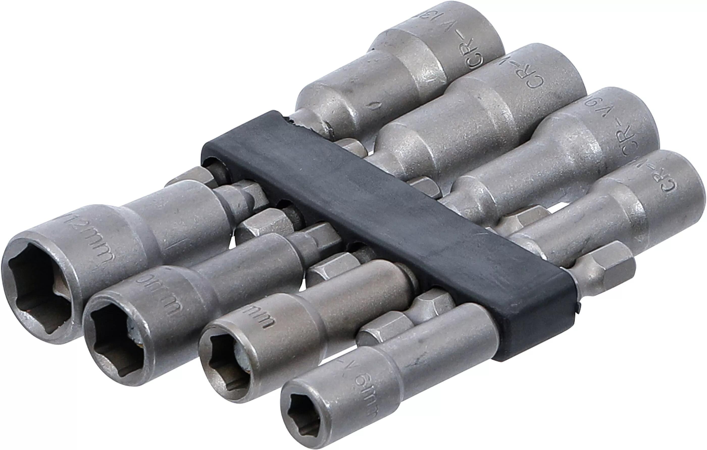 BGS Technic BGS 2758 Sada 8 dílů nástrčných hlavic 1/4" šestihran 6 ÷ 13 mm