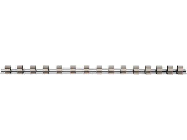 BGS Technic BGS 2540 Kolejnice pro 1/2" nástrčné hlavice, 15 klipů