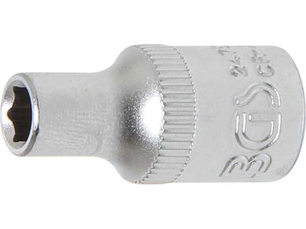 BGS Technic BGS 2475 Nástrčná hlavice 1/4" šestihran 4,5 mm - Flank Drive/Pro Torque