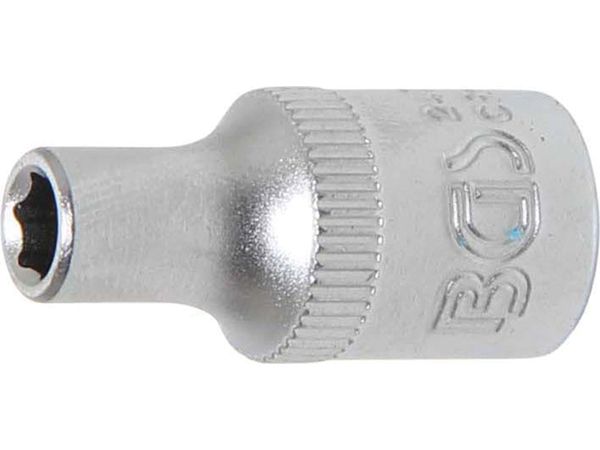 BGS Technic BGS 2474 Nástrčná hlavice 1/4" šestihran 4 mm - Flank Drive/Pro Torque