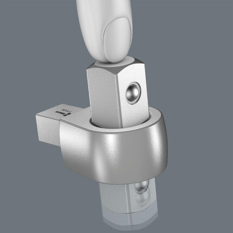 Wera 078710 Nástrčná hlava - čtyřhran 3/4'' průchozí pro momentové klíče s upnutím 14x18 m